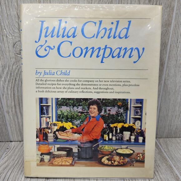Vintage Julia Child & Company Hardcover 1978 Cookbook Julia Child Recipes - Picture 1 of 15